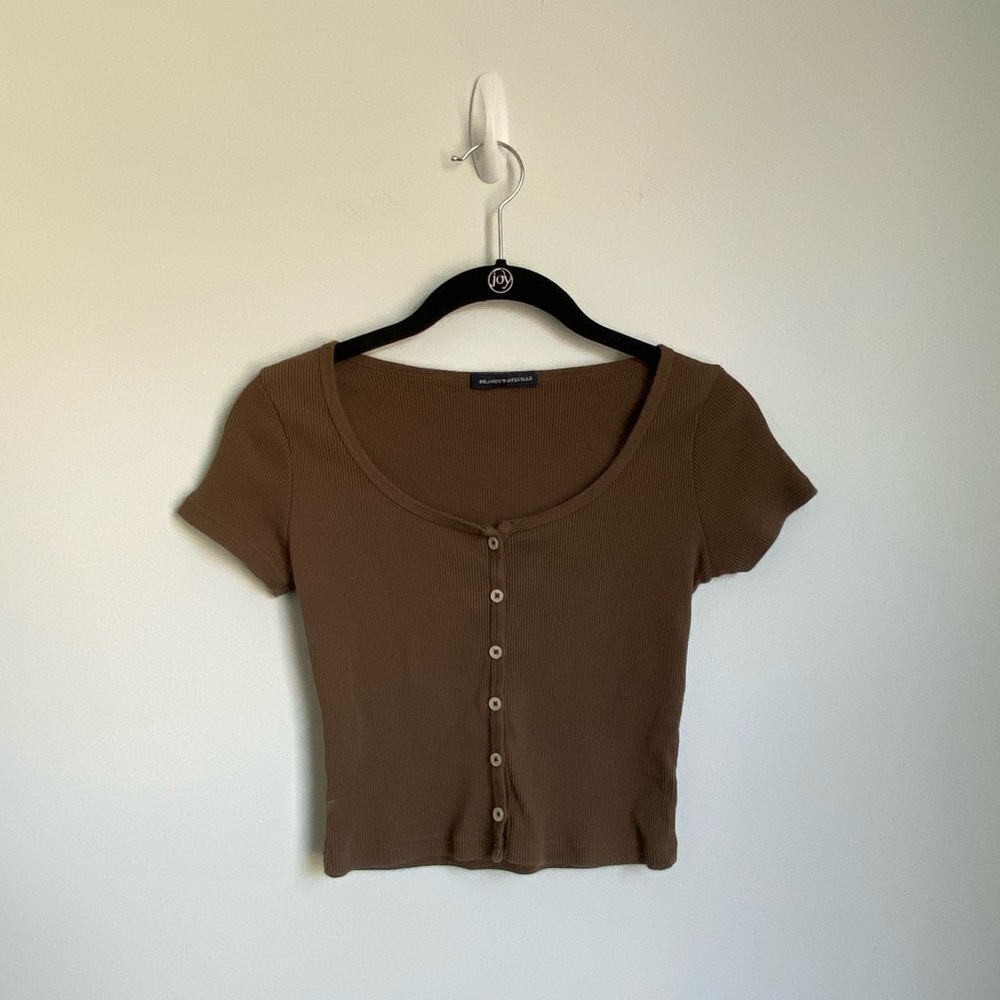 Brandy Meville Zelly Top Brown